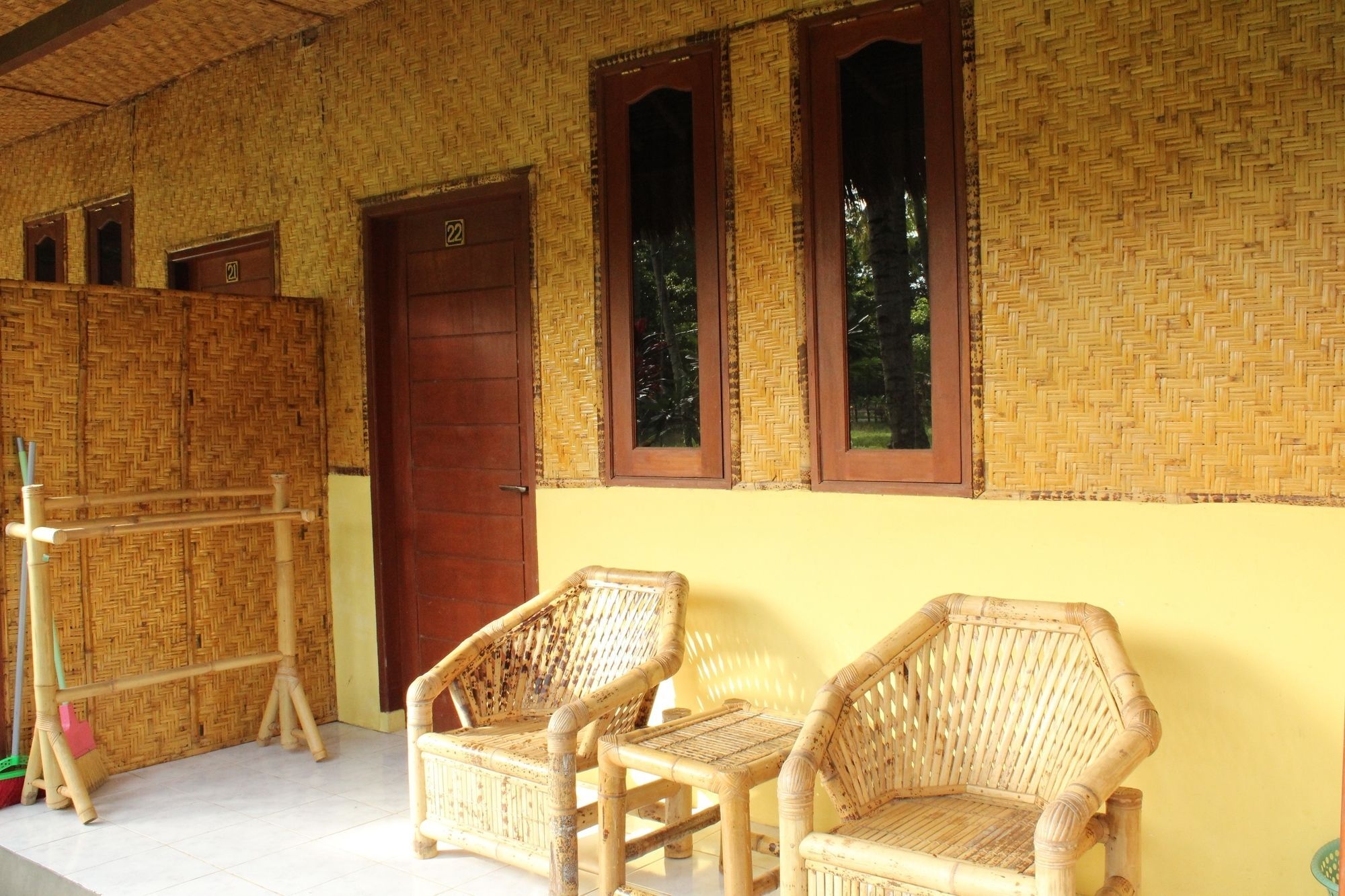 Lendang Homestay Mangsit Bagian luar foto